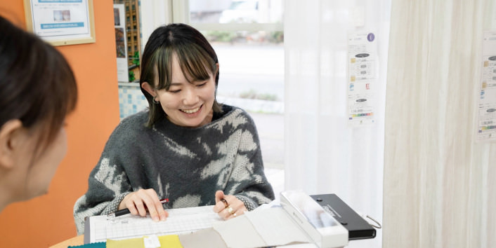 プロのスタッフが在中のため安心